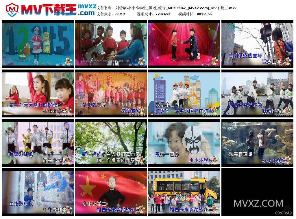 刘管康-小小小学生_国语_流行_MD100942